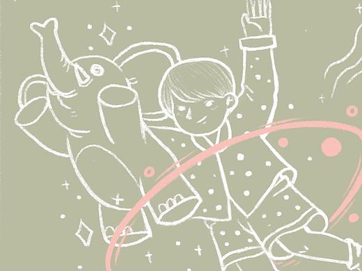 妮妮的小象（个人主页-ZMzY2NDI1NDQ=） - 创作习作 - 站酷设计师野三原创素材 - 站酷ZCOOL