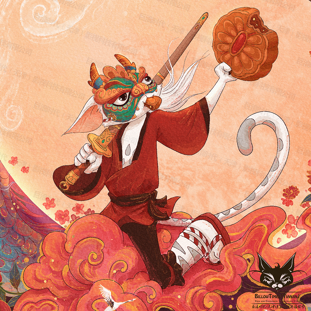 《暴力猫传奇》-国庆中秋特别版海报