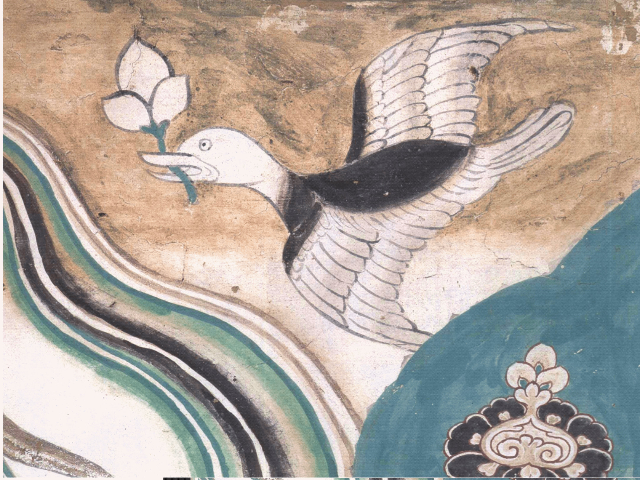 敦煌壁画 线稿图示