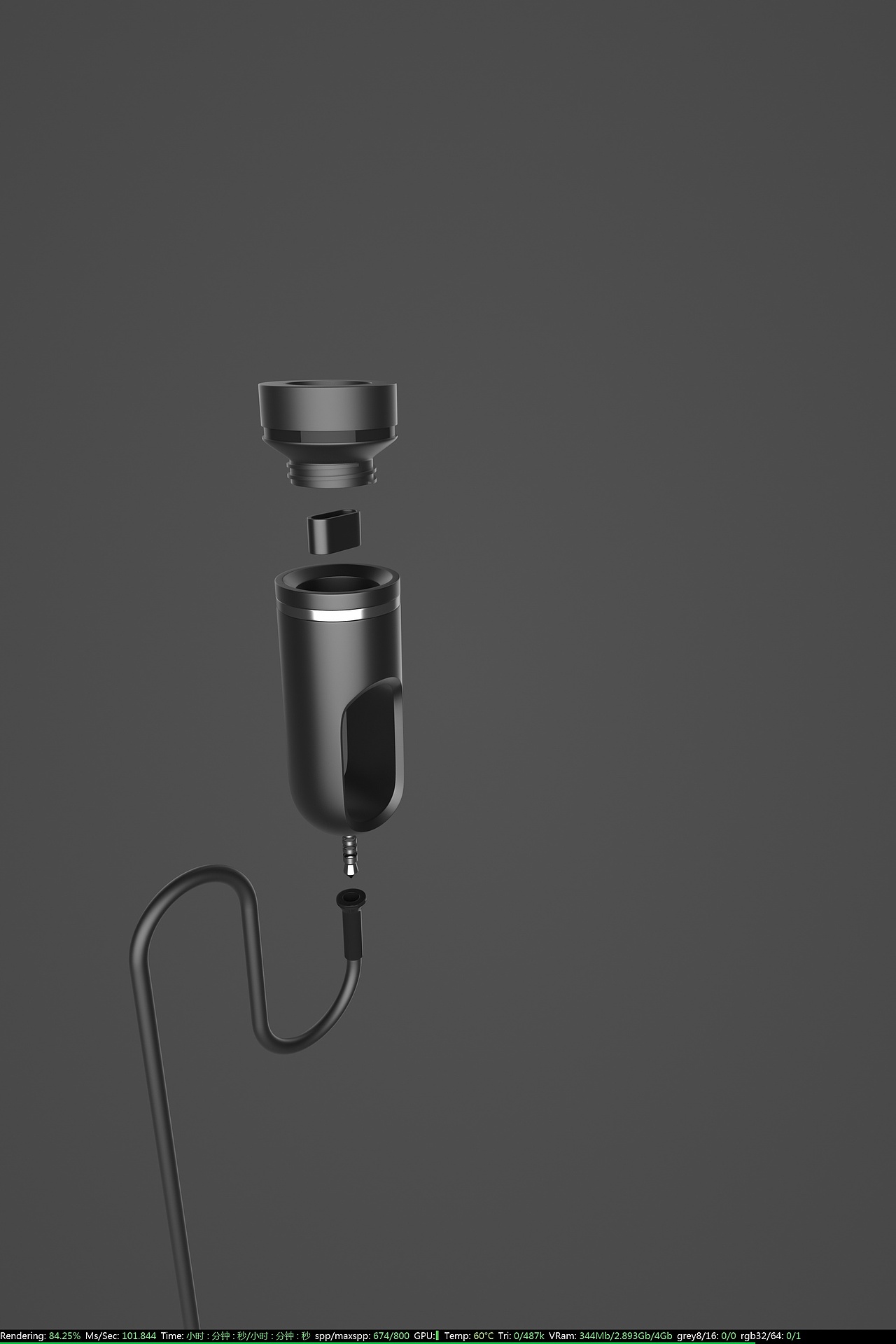 产品渲染(练习)