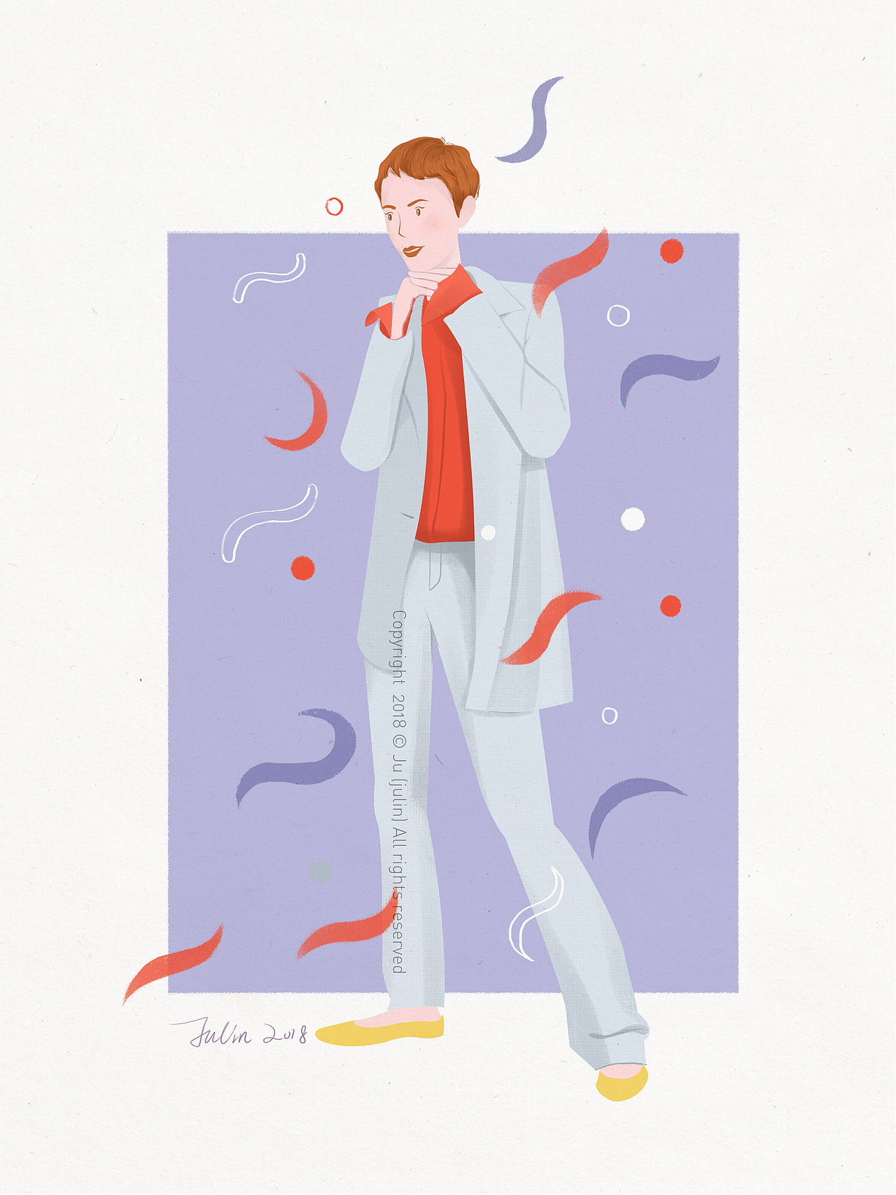 短发lady（图ZMTI0MzU0ODg4） - 创作习作 - 站酷设计师Julin橘林原创素材 - 站酷ZCOOL