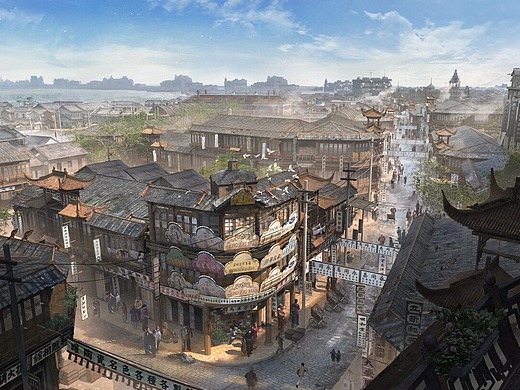 8w插画-概念设定《有翡》场景概念设定1年前kk秋野30464插画