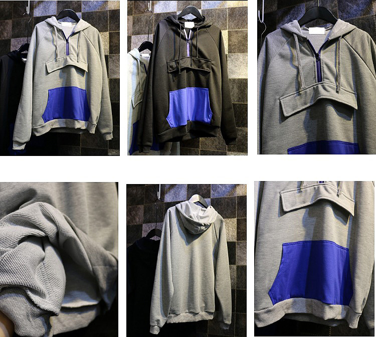 潮牌连帽卫衣BF