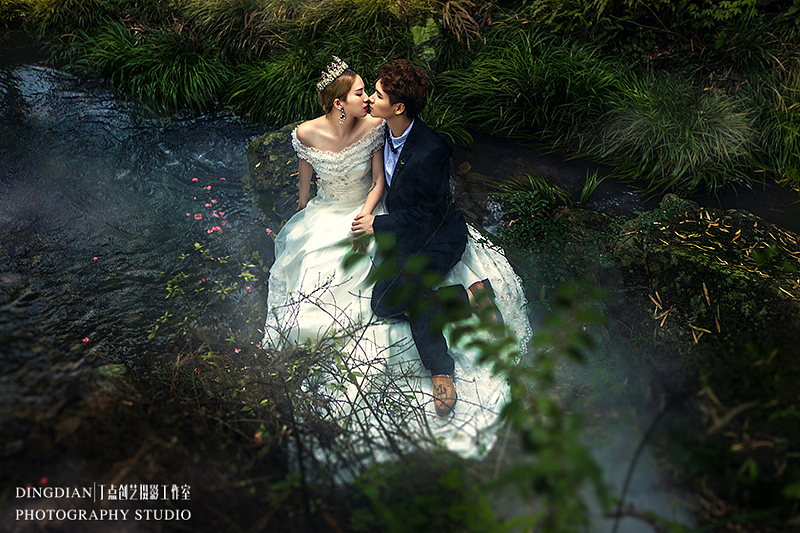 温州丁点创艺摄影最森系婚纱照：仁者爱山 智者爱水 我却爱你［温州.泽雅］（图ZNTM2MTkzNzY=） - 人像摄影 - 站酷设计师丁点创艺摄影原创素材 - 站酷ZCOOL