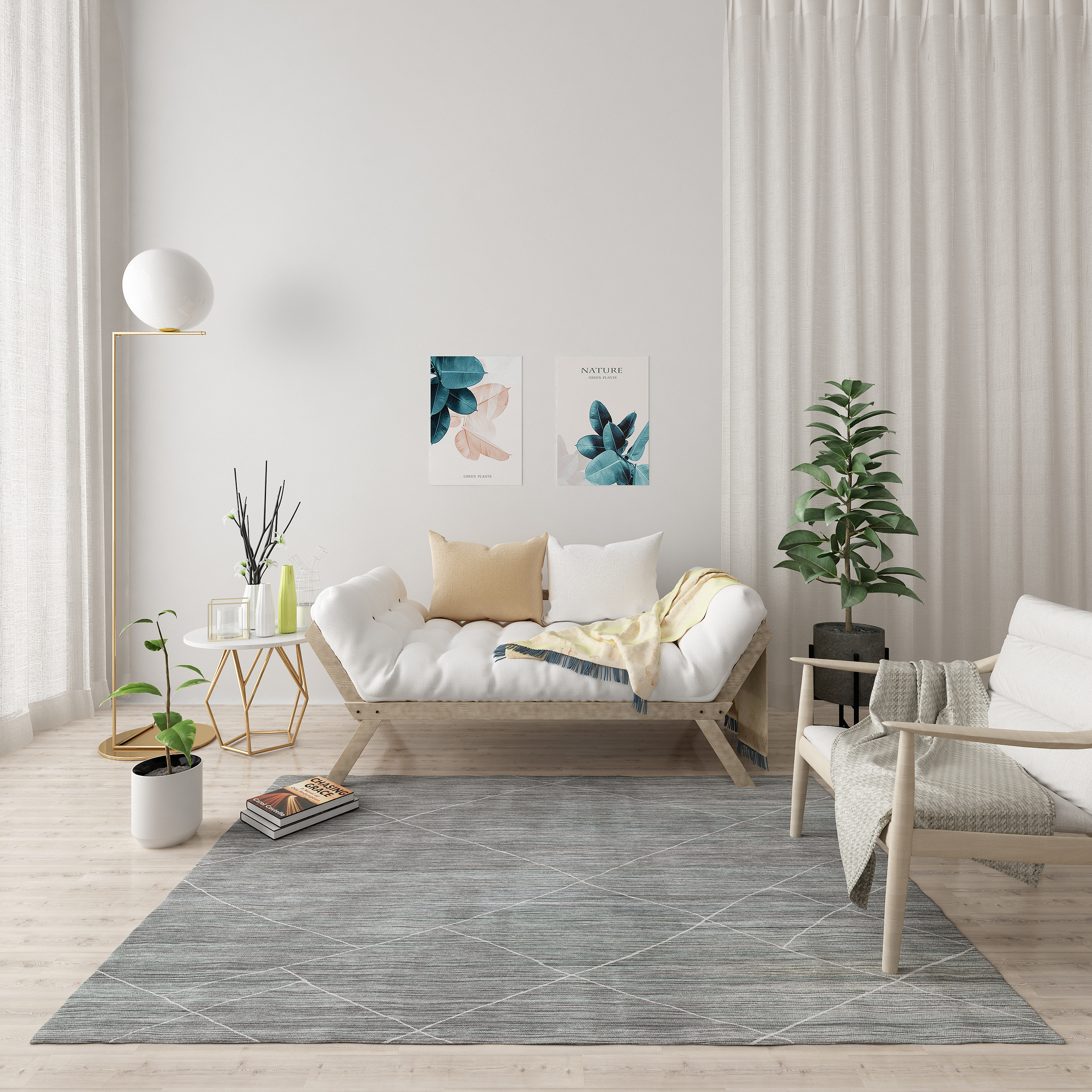 北欧纯净清新风