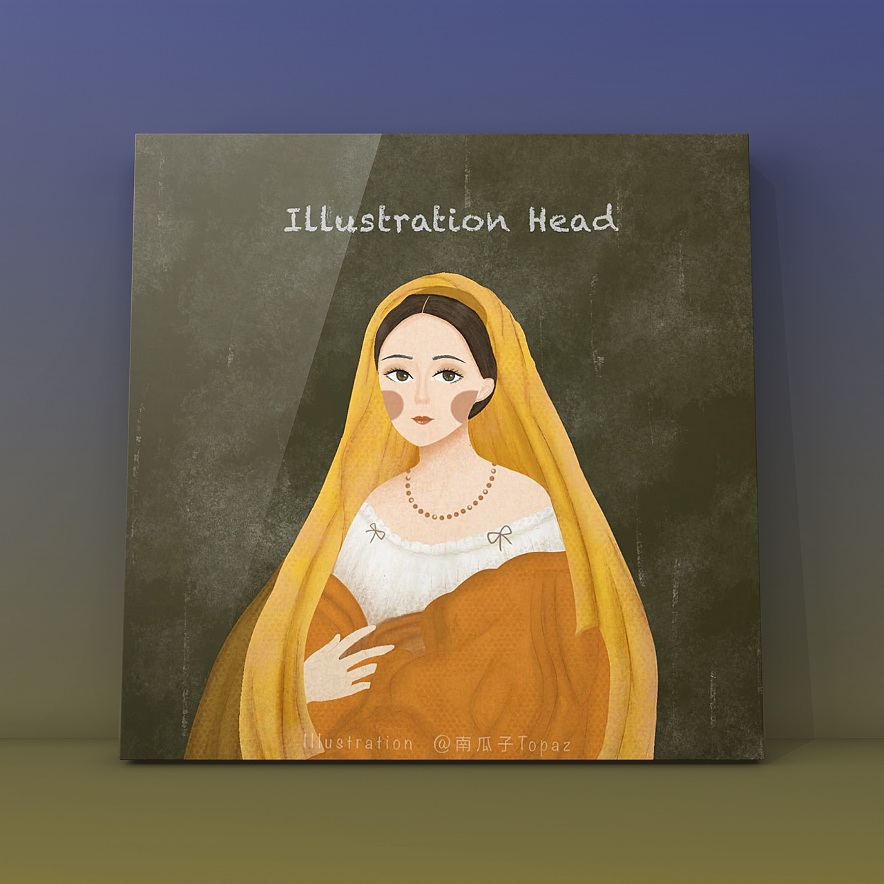 名画转插画系列（图ZMjI0Mjc1ODk2） - 创作习作 - 站酷设计师南瓜子Topaz原创素材 - 站酷ZCOOL