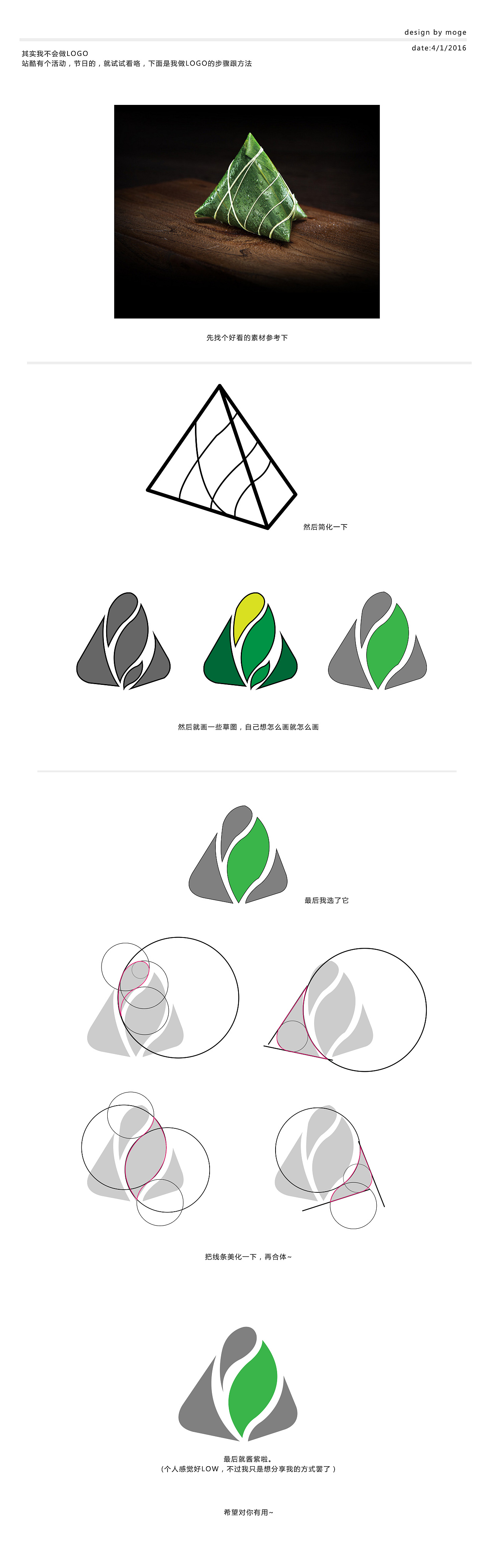 粽子|平面|logo|摸哥 - 原创作品 - 站酷 (zcool)