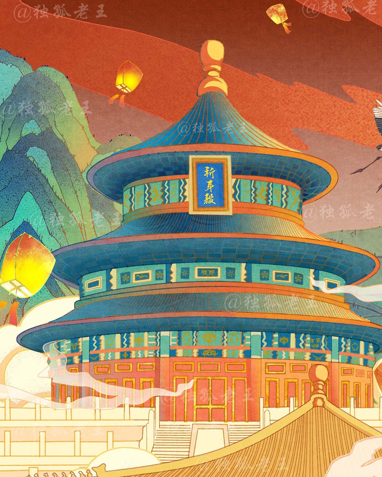 虎年系列主题插画 | 米兰设计周作品（图ZMjgxMjc2MDg0） - 商业插画 - 站酷设计师独孤老王wxl原创素材 - 站酷ZCOOL