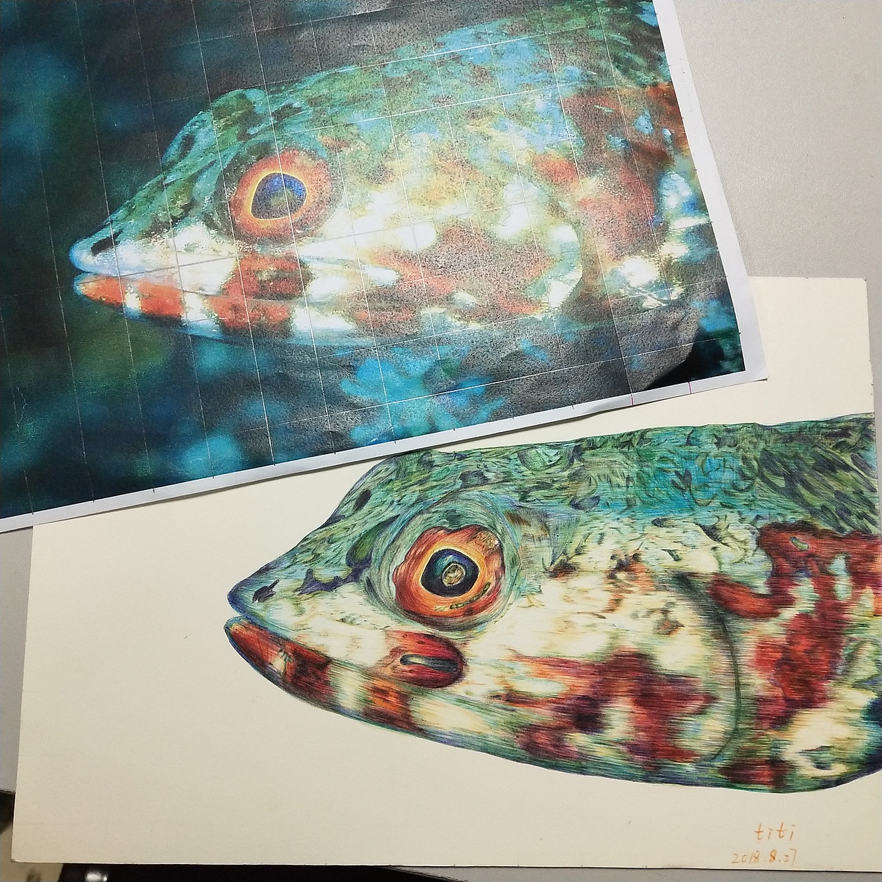 画完了，感觉还行呐(ㅇㅅㅇ❀)