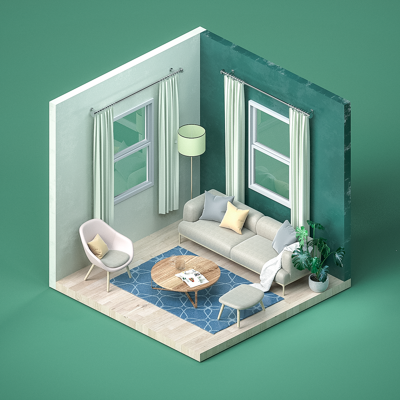 三维小房间第一弹