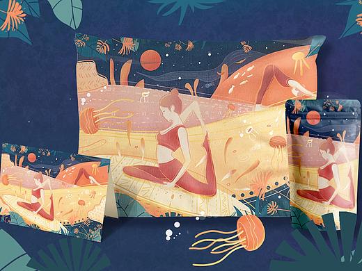 【部分插畫合集】（個人主頁-ZNDA3NjA5Njg=） - 商業(yè)插畫 - 站酷設(shè)計師鼓鼓魚原創(chuàng)素材 - 站酷ZCOOL