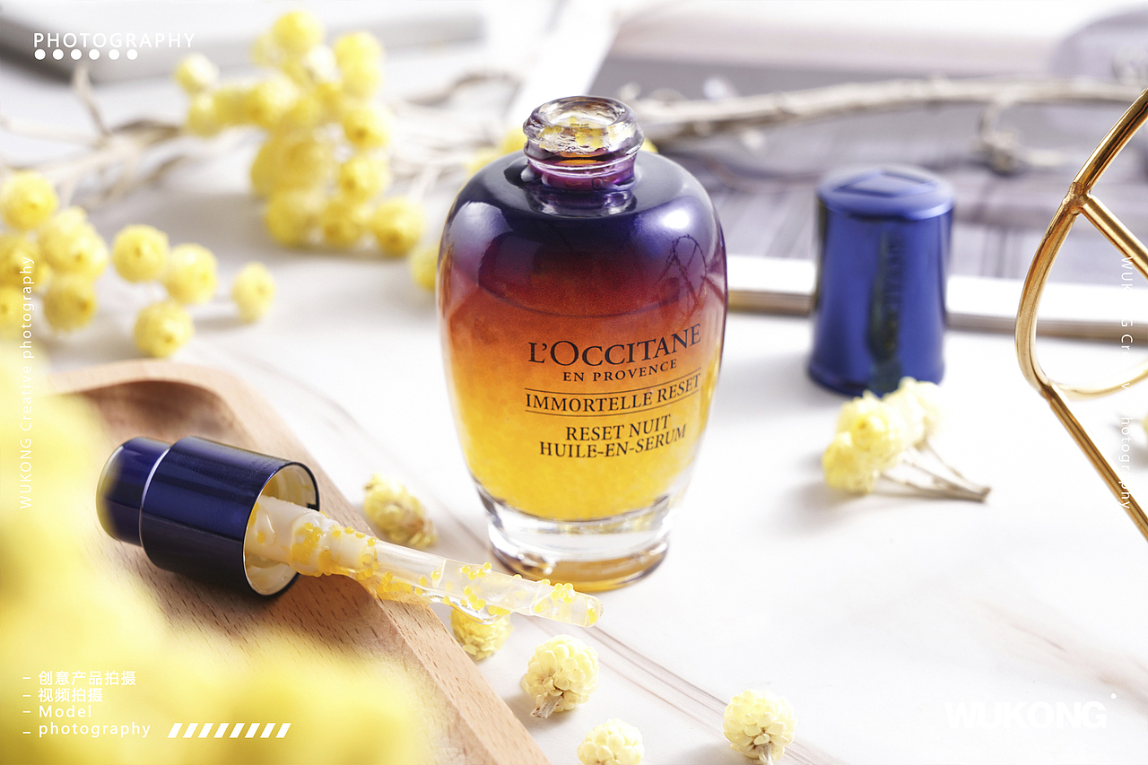 產(chǎn)品拍攝 l 歐舒丹星光瓶（圖ZMjUwNDg2MTI4） - 產(chǎn)品攝影 - 站酷設(shè)計師WUKONG攝影原創(chuàng)素材 - 站酷ZCOOL