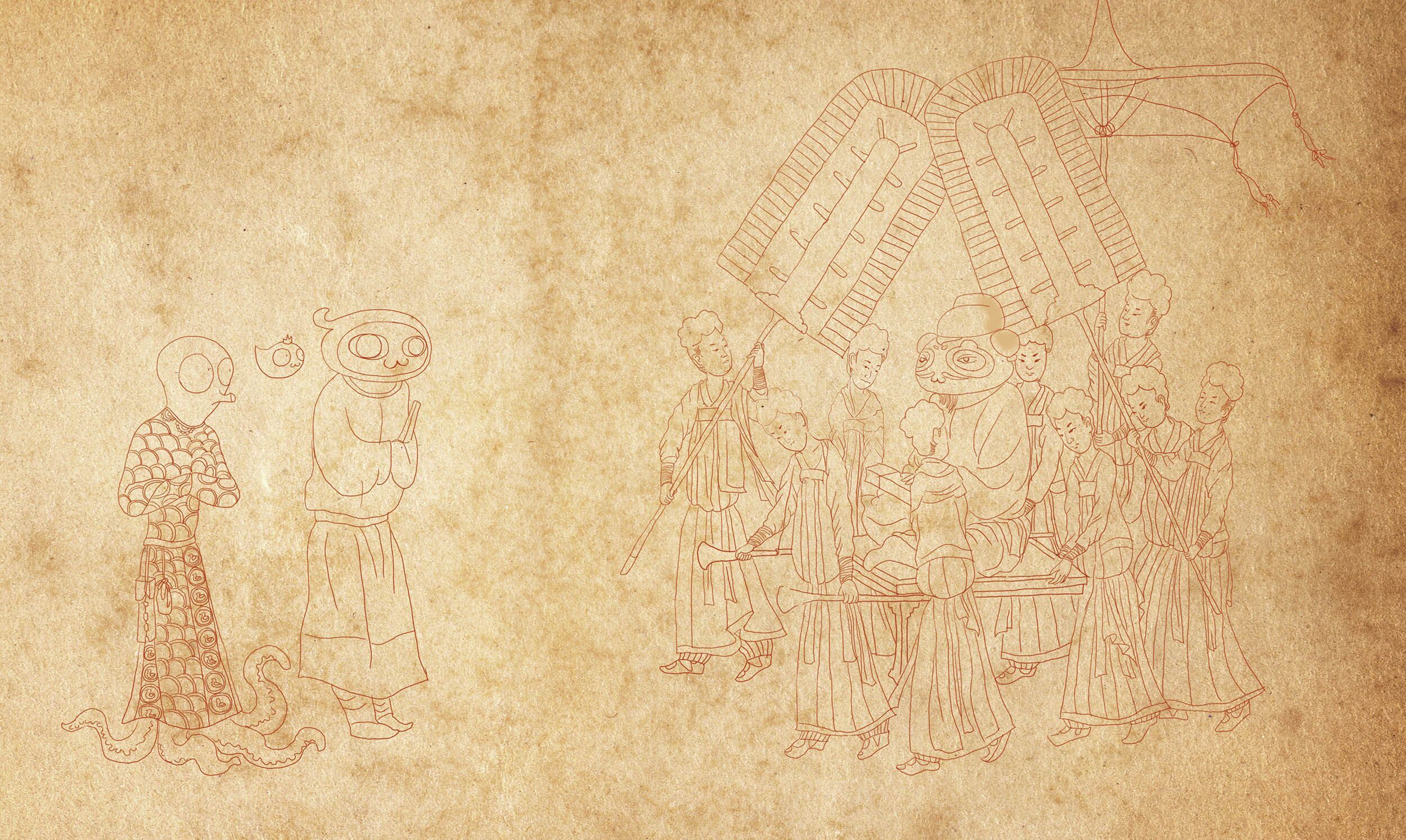 进击蓝星步辇图