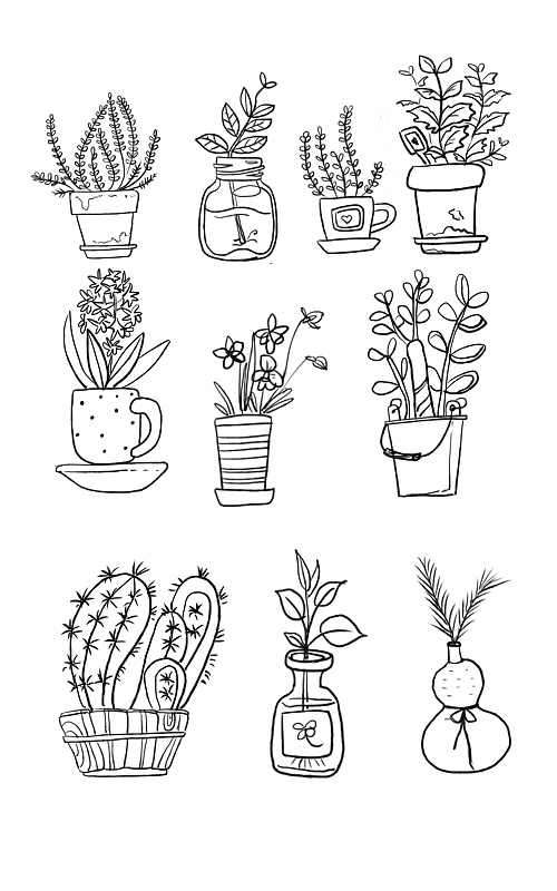 每日手绘线条练习