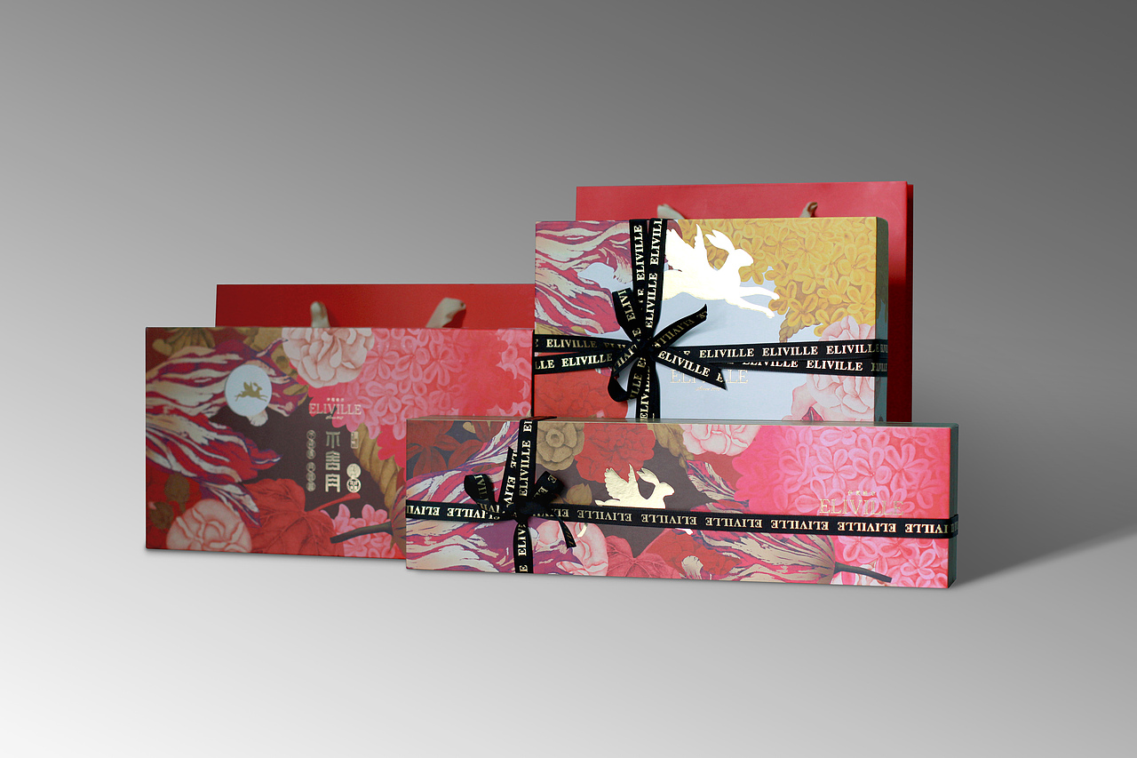 伊利维尔中秋包装设计