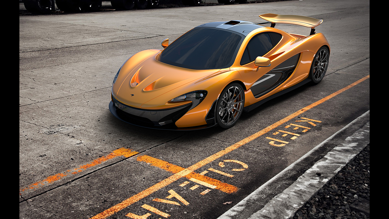 迈凯伦 P1 alias建模渲染学习（图ZNTc5MzAzNjA=） - 交通工具 - 站酷设计师李天逸原创素材 - 站酷ZCOOL