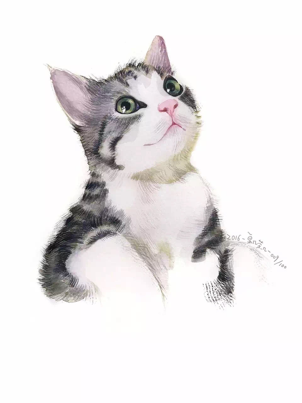 #存图# 没完成的100只猫（图ZMTc0MDM1ODgw） - 创作习作 - 站酷设计师汪野心原创素材 - 站酷ZCOOL