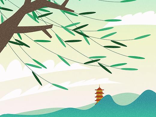 季节系列插画