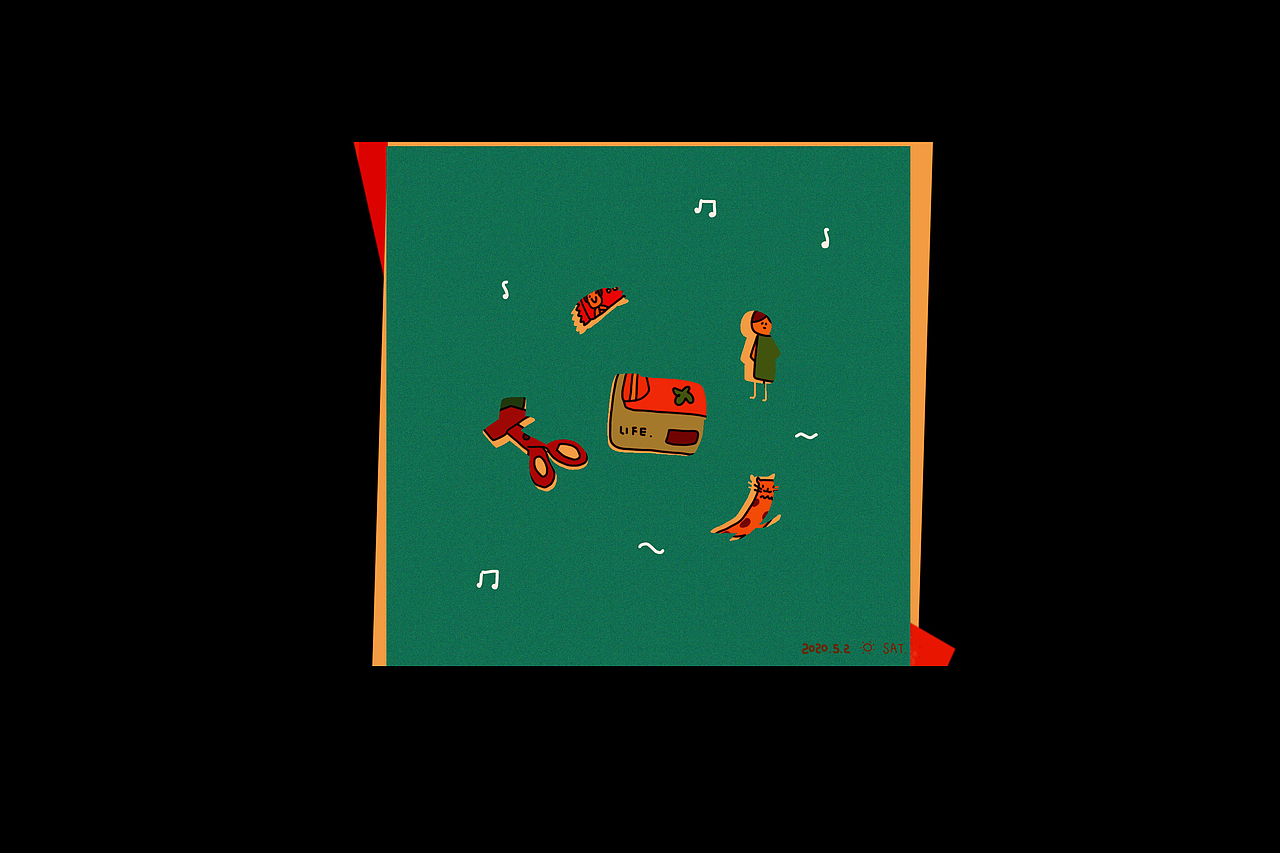 涂鸦小集（图ZMjI0NTUxMTA0） - 新锐潮流插画 - 站酷设计师卷卷upupup原创素材 - 站酷ZCOOL