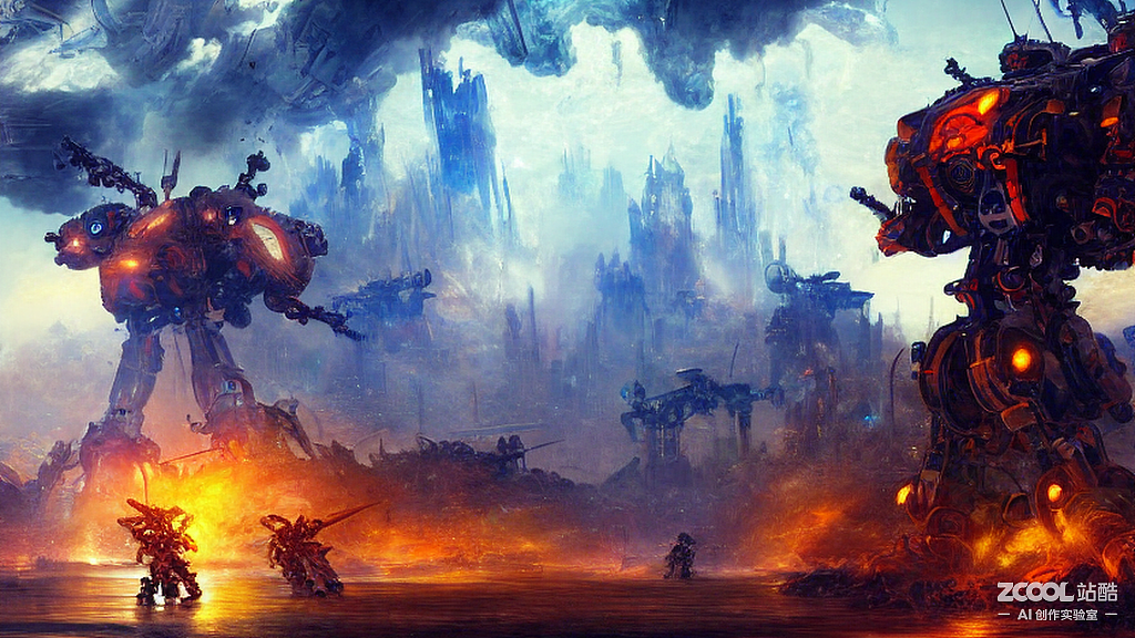 #AI创作实验室#激战未来