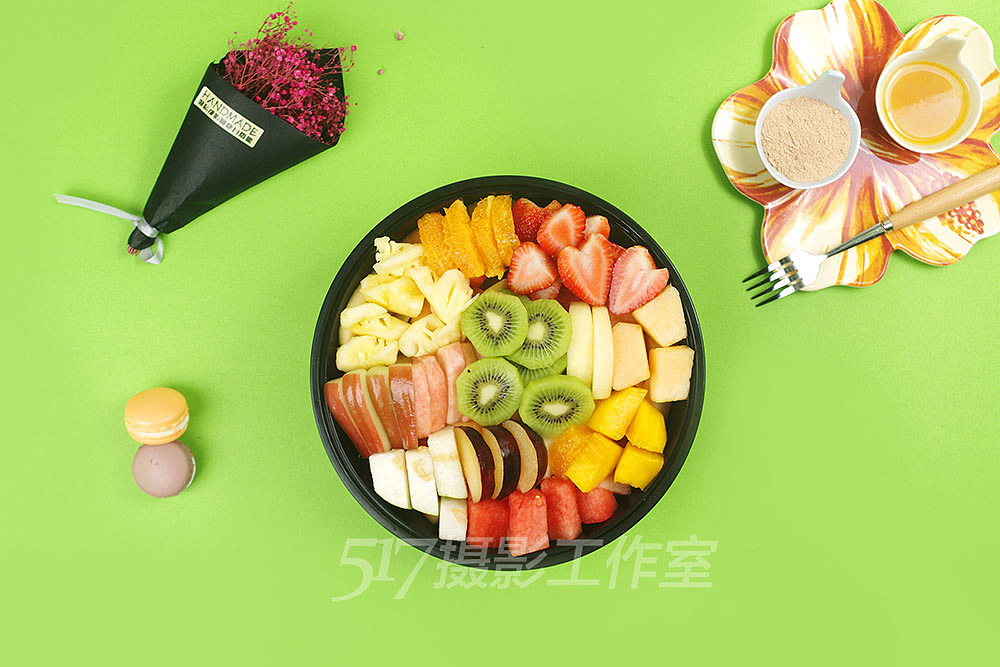 水果拼盘 美食拍摄团购图片零食干果图片拍照上门拍摄