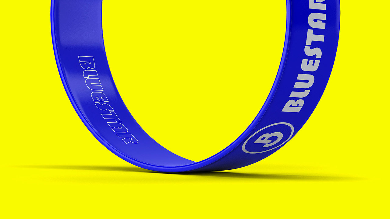 BLUE STAR - 网球俱乐部 logo vi 设计