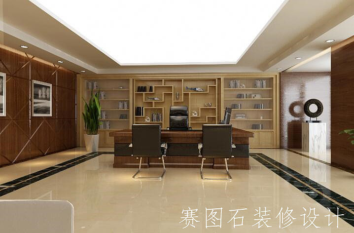 西安佳和中心办公效果图