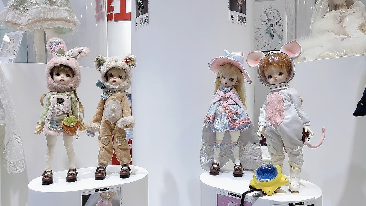 红社BJD娃娃,一不小心就出了圈?