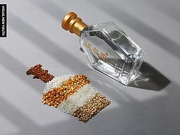 白酒拍摄