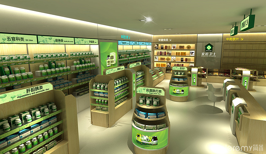 佛山家庭卫士药店SI系统设计（图ZMjY4NzE4Mjg=） - 家装设计 - 站酷设计师简米武汉品牌设计原创素材 - 站酷ZCOOL