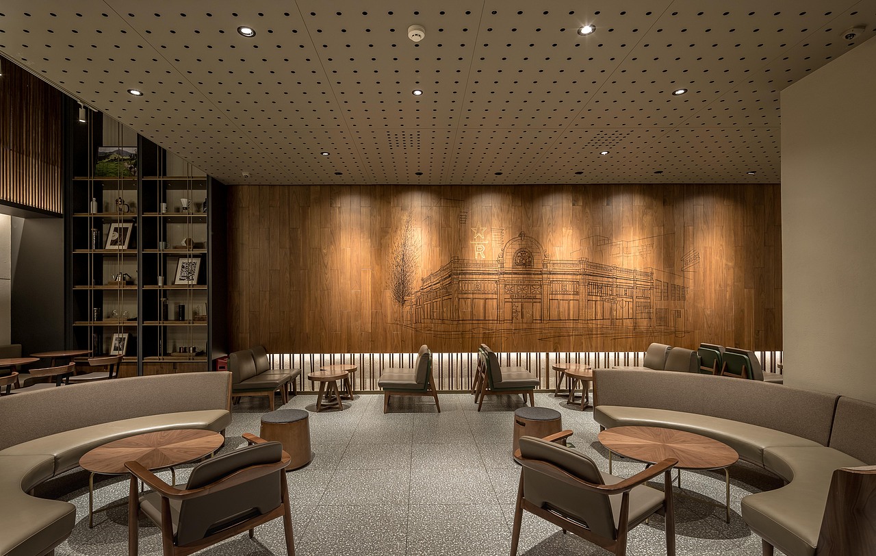 星巴克餐厅室内设计咖啡厅室内设计作品信息创作时间2019/05/12品牌2