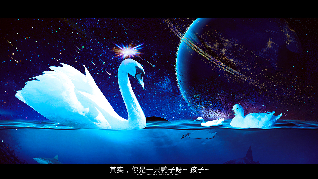 小鸭子 呱呱呱~（图ZMTI3OTg0MzMy） - 海报 - 站酷设计师xiaolongtiaowu原创素材 - 站酷ZCOOL