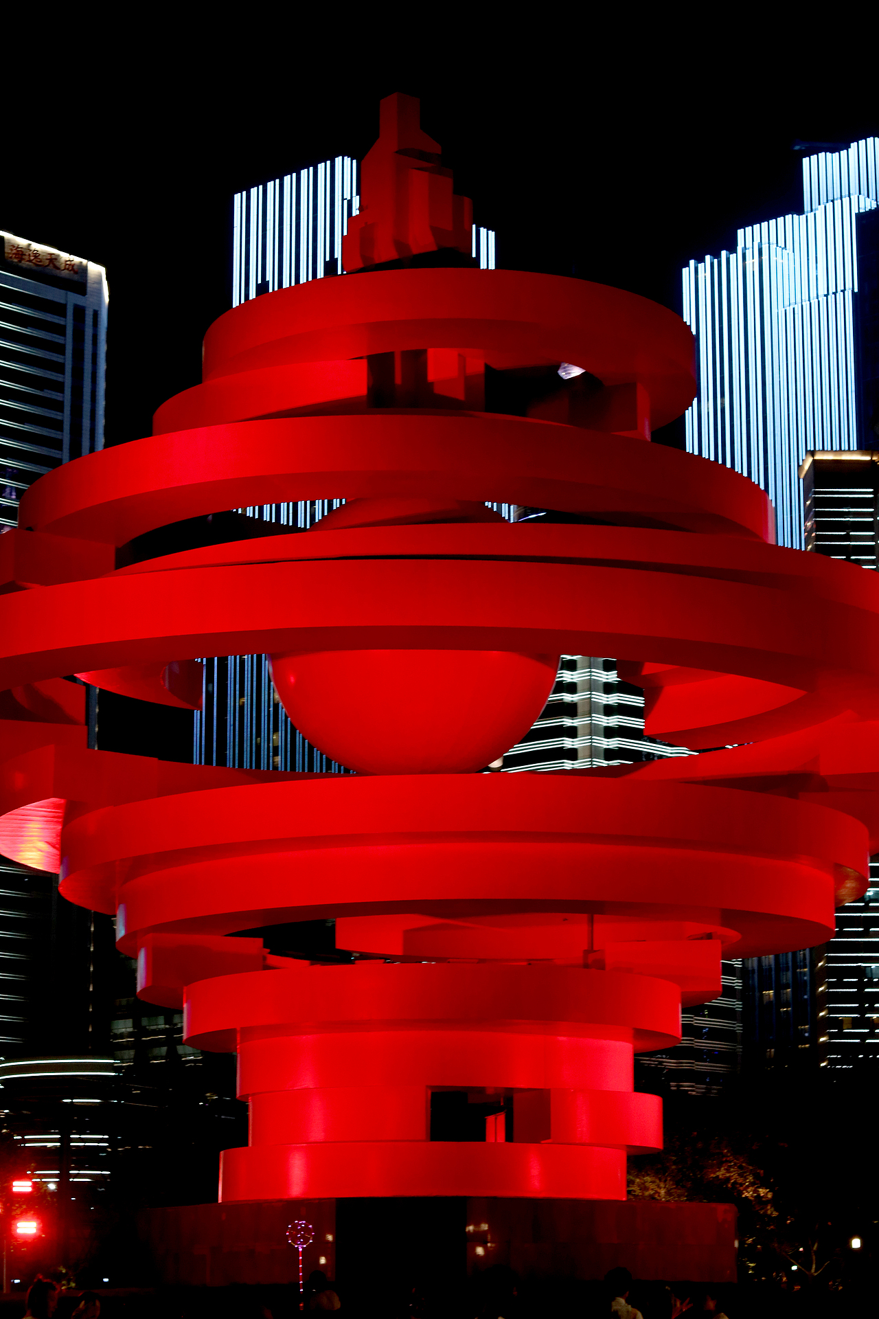 美丽的青岛五四广场夜景！（图ZMTI5Mzk5MjI4） - 风光摄影 - 站酷设计师十一设计原创素材 - 站酷ZCOOL