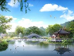 滨水沿河景观