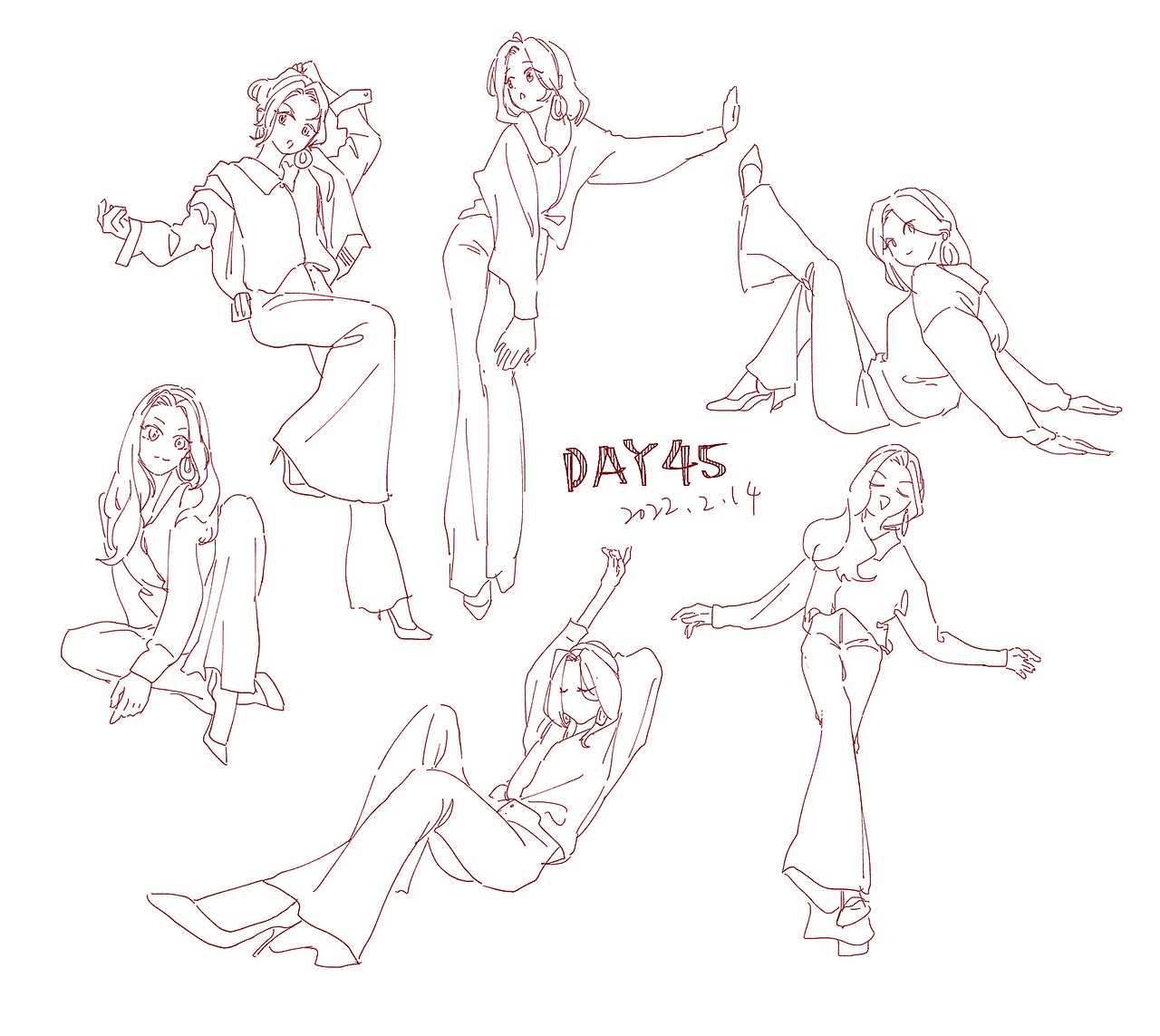 #速写60天挑战赛# DAY45（图ZMjg4MTk1MDg0） - 创作习作 - 站酷设计师Z905667333原创素材 - 站酷ZCOOL