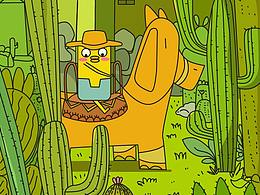 插畫同色系練習(xí)