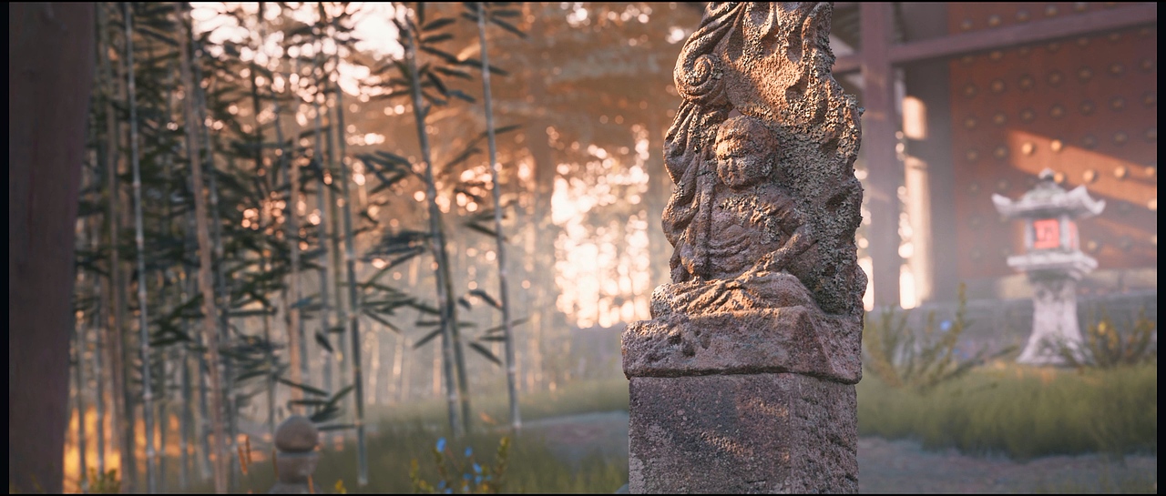 【UE4】日式风格小寺院——小径