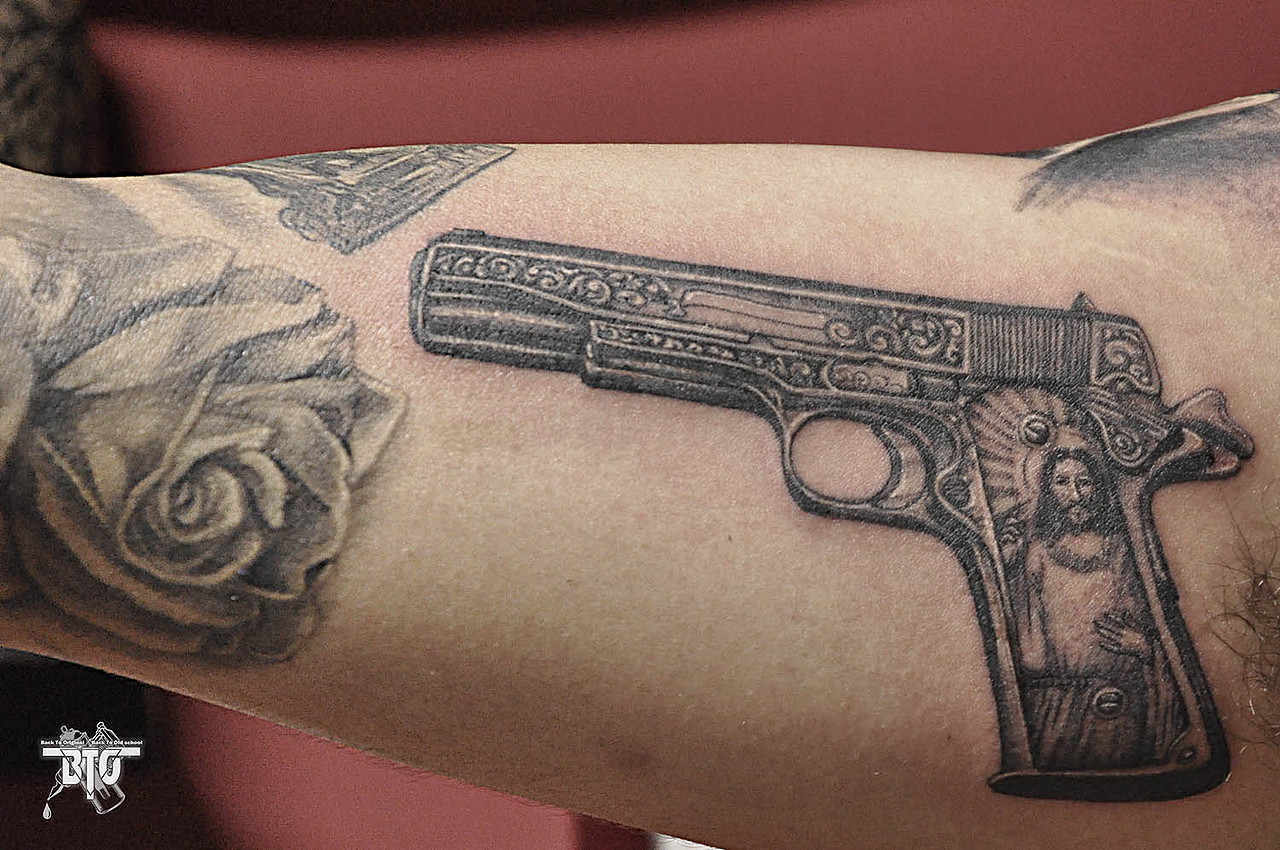 BTO tattoo 原 刺青 呼延良澔 2017部分写实黑灰作品