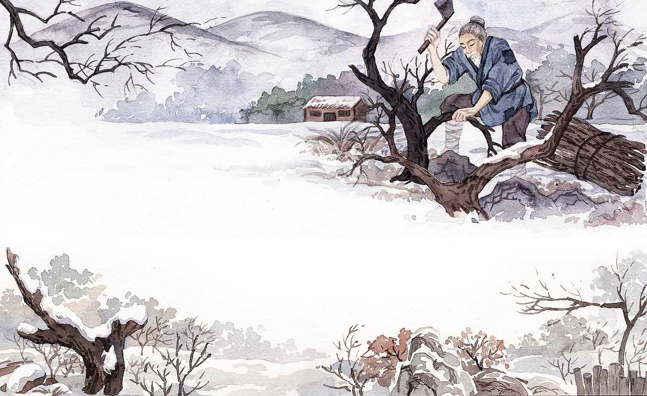 《读古诗，学作文》水彩插画配图 （一）（图ZMjQyNjE4NTYw） - 儿童插画 - 站酷设计师陈晶_插画原创素材 - 站酷ZCOOL