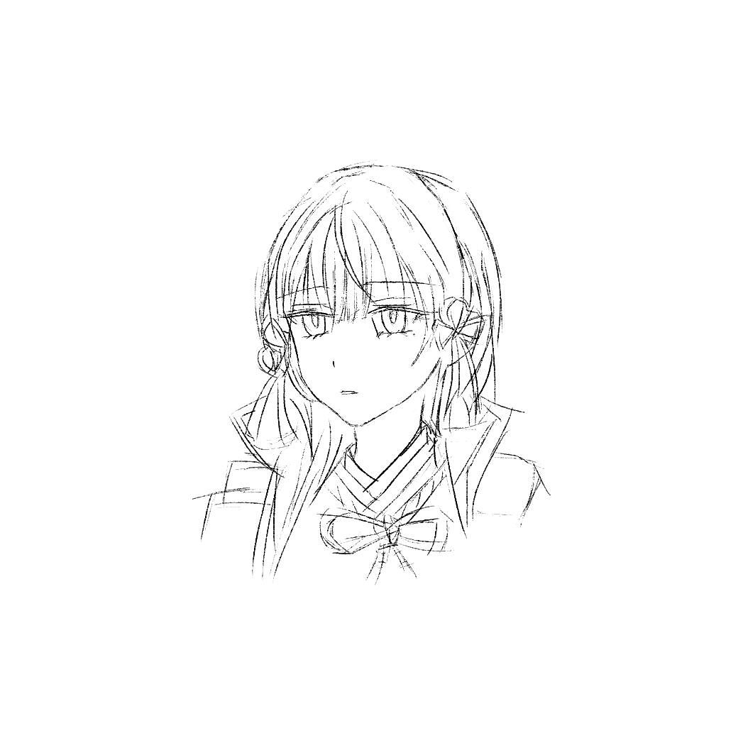 原神同人线稿---赛诺×宵宫×绫华×伞兵