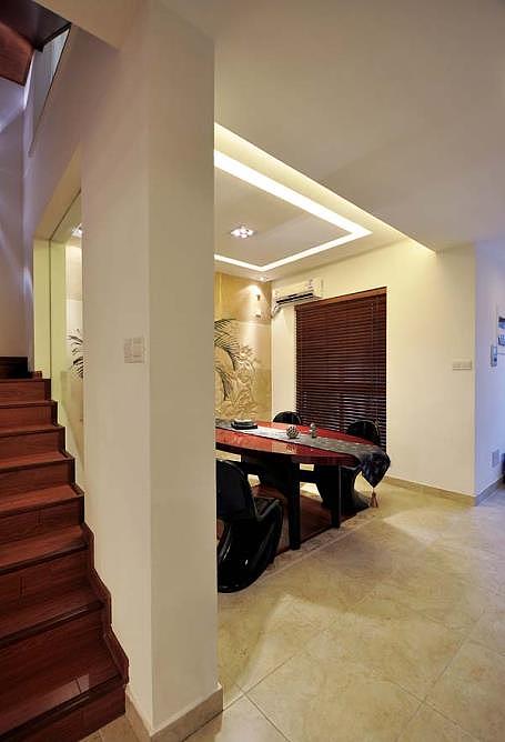 重庆联排别墅装修-中式别墅装修-东海定南山-指尖设计