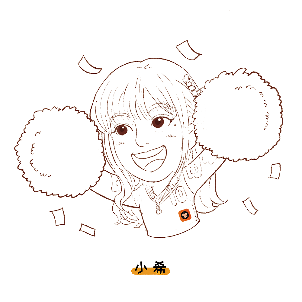 2021年猿辅导插画之女老师头像