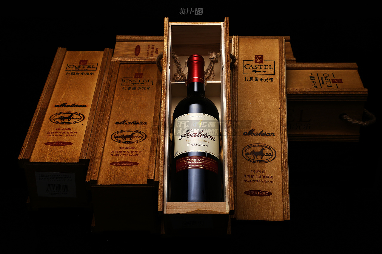 卡思黛乐红酒拍摄