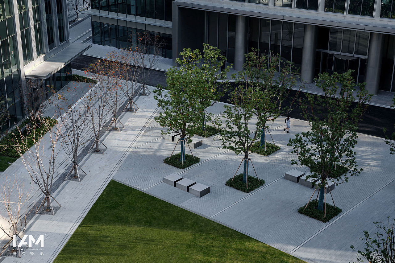办公景观设计iam岸木摄影-绍兴华发bfc建筑景观1239灯光66麦克白先桑