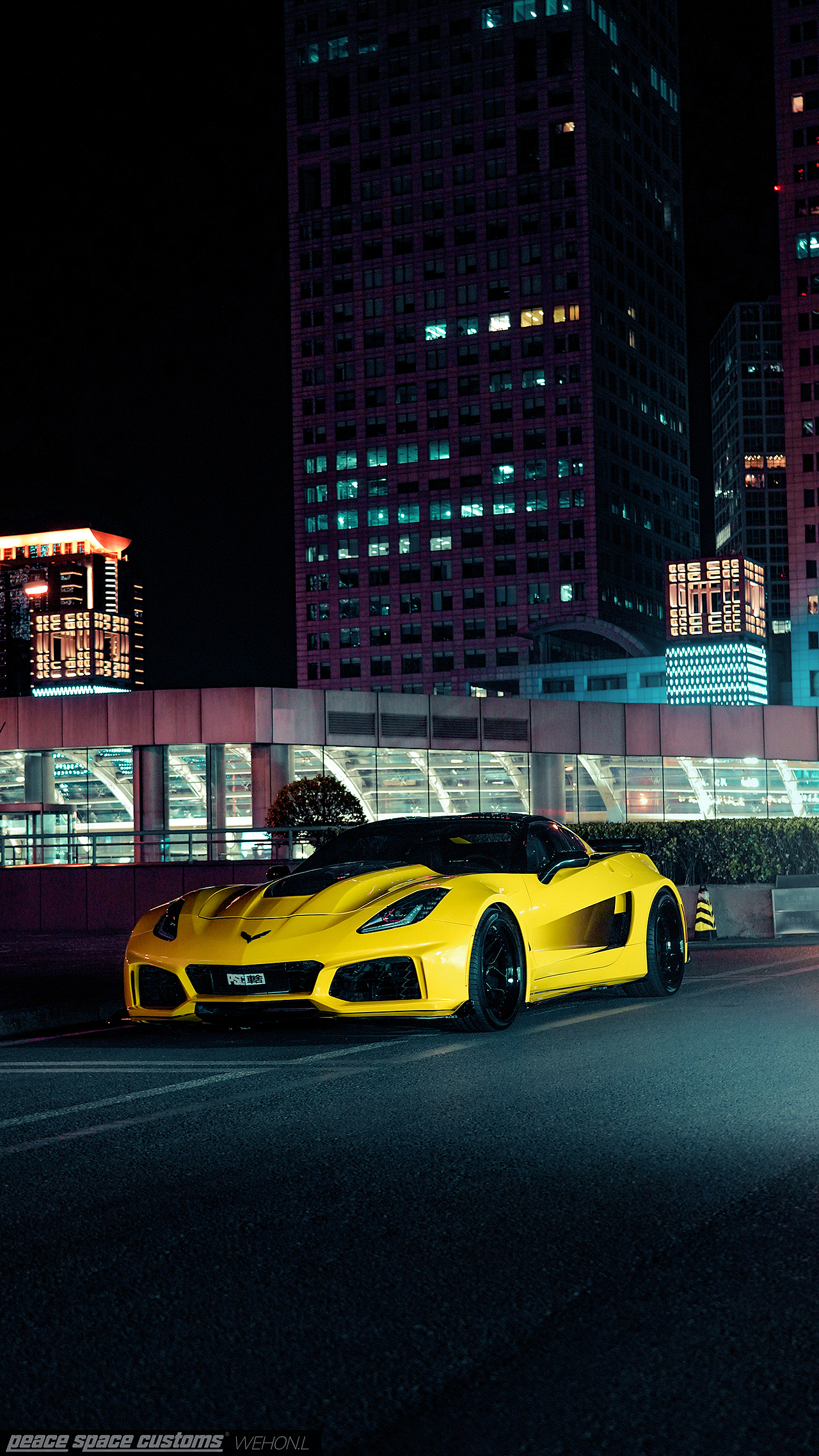 汽车摄影:雪佛兰 科尔维特 c7