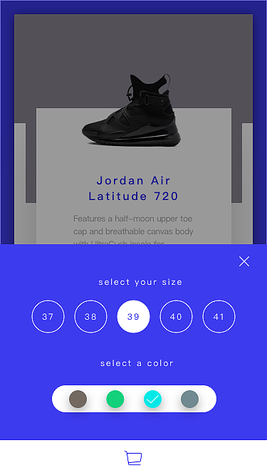 Nike Shop概念APP（图ZMTgxODgxMjEy） - APP界面 - 站酷设计师Hycong原创素材 - 站酷ZCOOL
