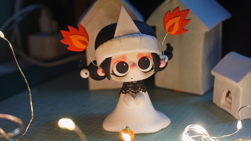 🎃👻超轻粘土-可爱鬼👻🎃