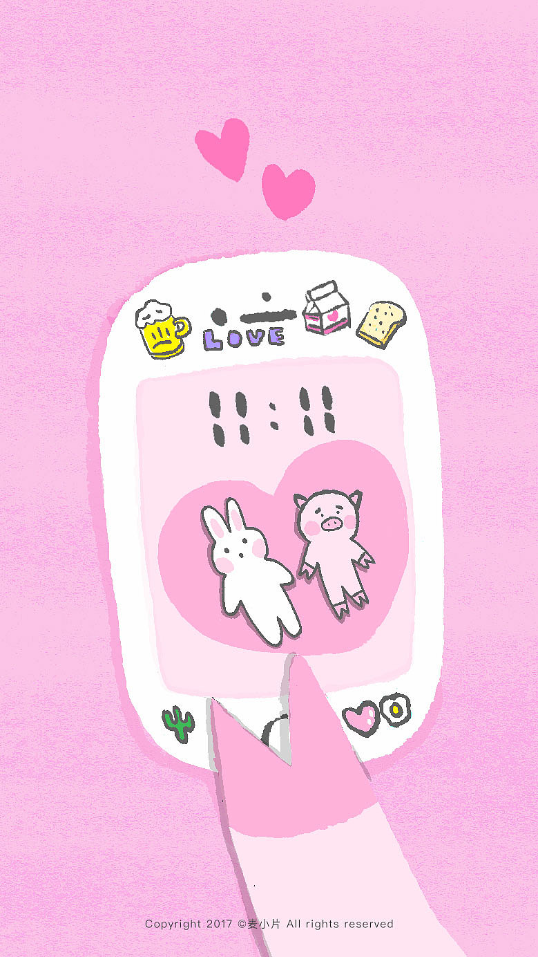 一只兔子猪的生活2（图ZODE5OTcxNzY=） - 创作习作 - 站酷设计师麦小片NN原创素材 - 站酷ZCOOL