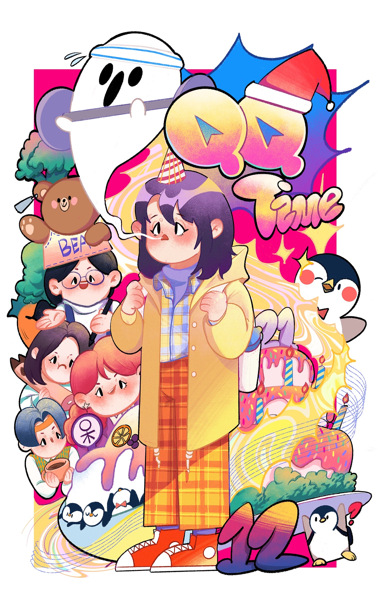 十二月的我（图ZMTg5MDQ1MDg0） - 创作习作 - 站酷设计师火力猫头鹰原创素材 - 站酷ZCOOL
