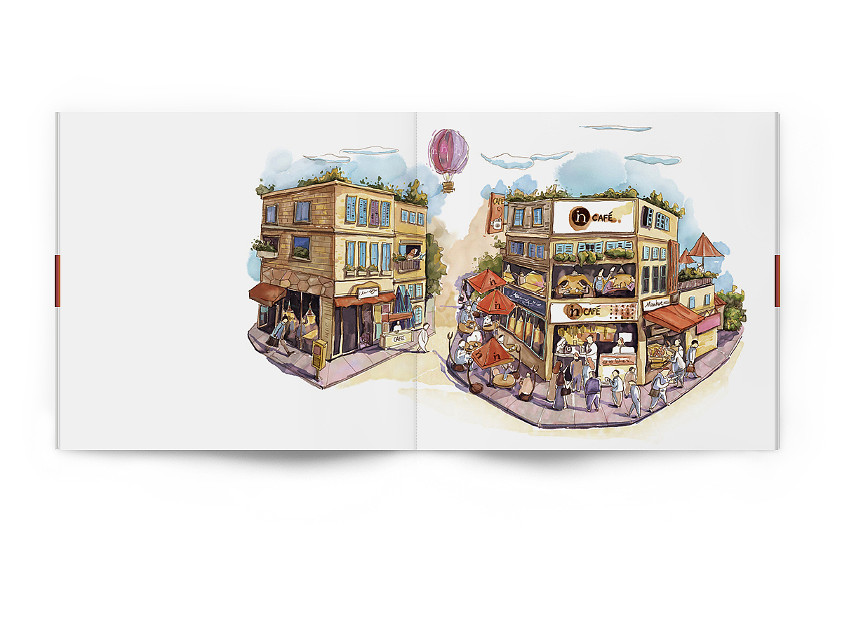 incafe插画设计整理